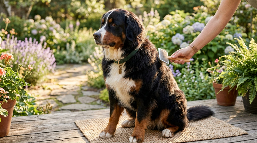 Bernese Mountain Dog Grooming Guide: Caring for a Heavy Double Coat