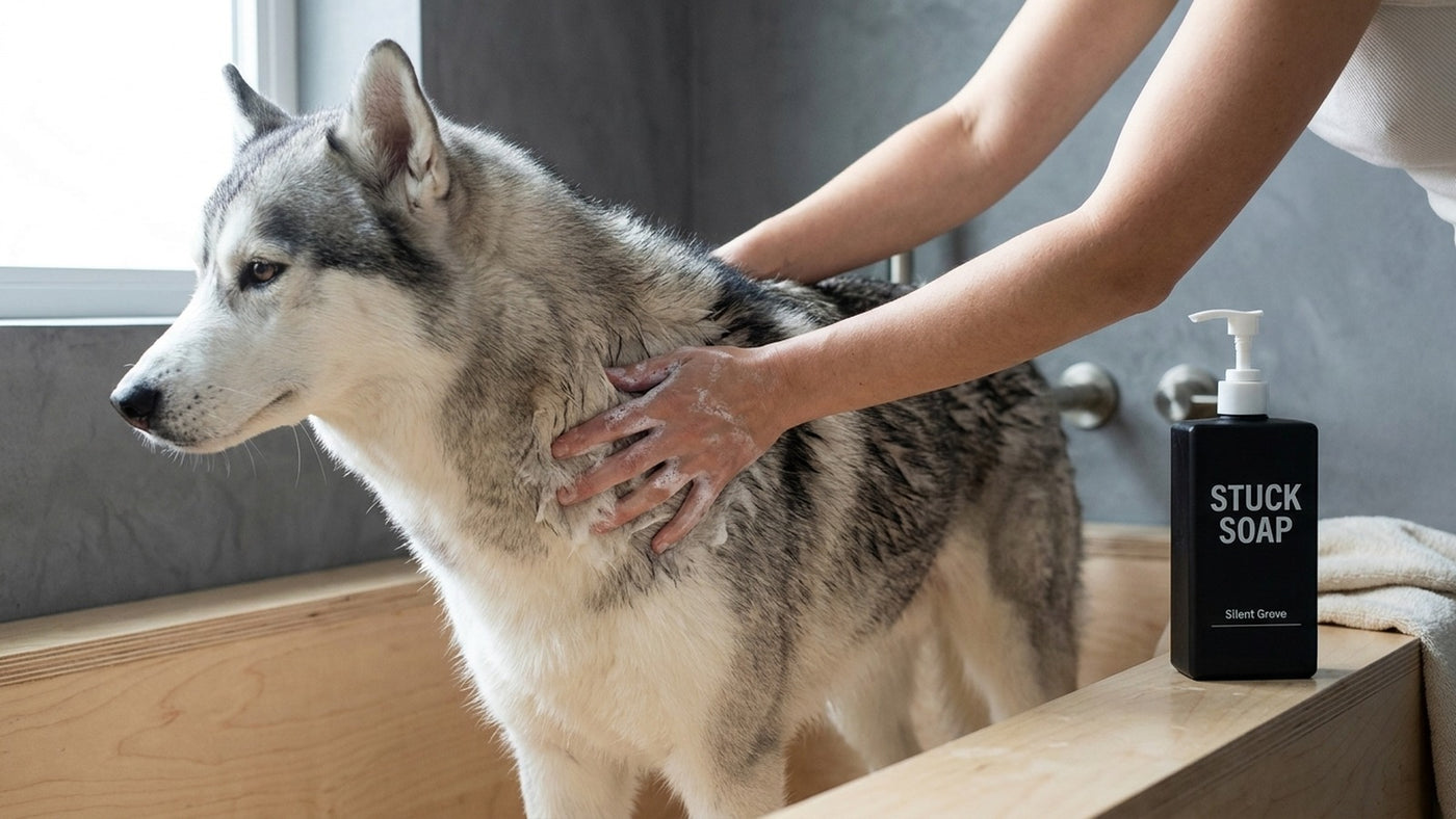 How to Get Shampoo Through a Double Coat: A Skin-First Method