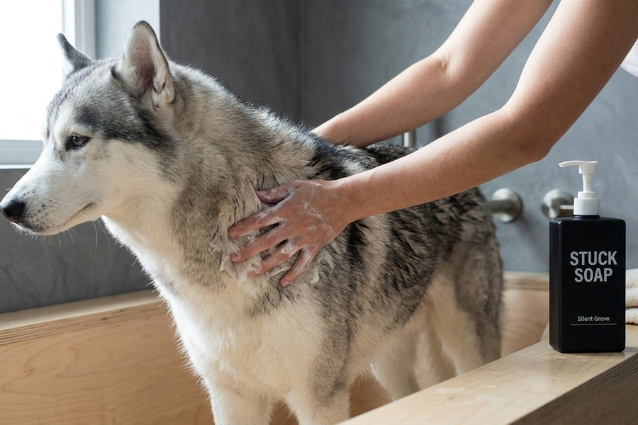 How to Get Shampoo Through a Double Coat: A Skin-First Method