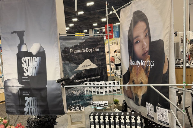 The STUCK SOAP booth at SuperZoo 2026, Las Vegas
