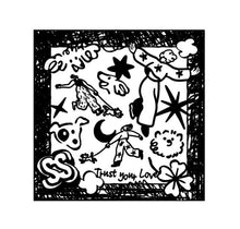 Stuck Soap Signature Scarf - Mono Ink