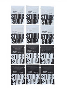 STUCK SOAP Dog Shampoo Pouch Set (20ml x 12)