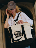 Stuck Soap Canvas Tote (LARGE)