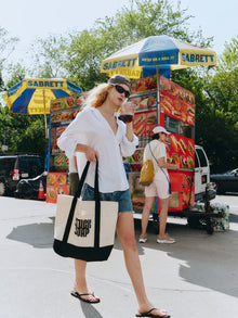 Stuck Soap Canvas Tote (LARGE)